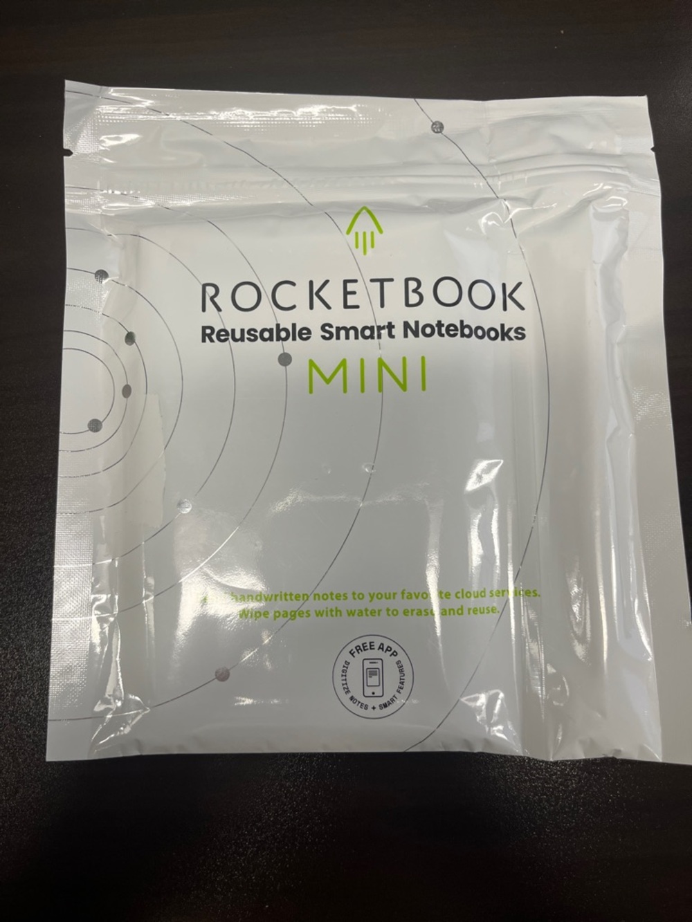 Rocketbook Mini Reusable Smart Notebook